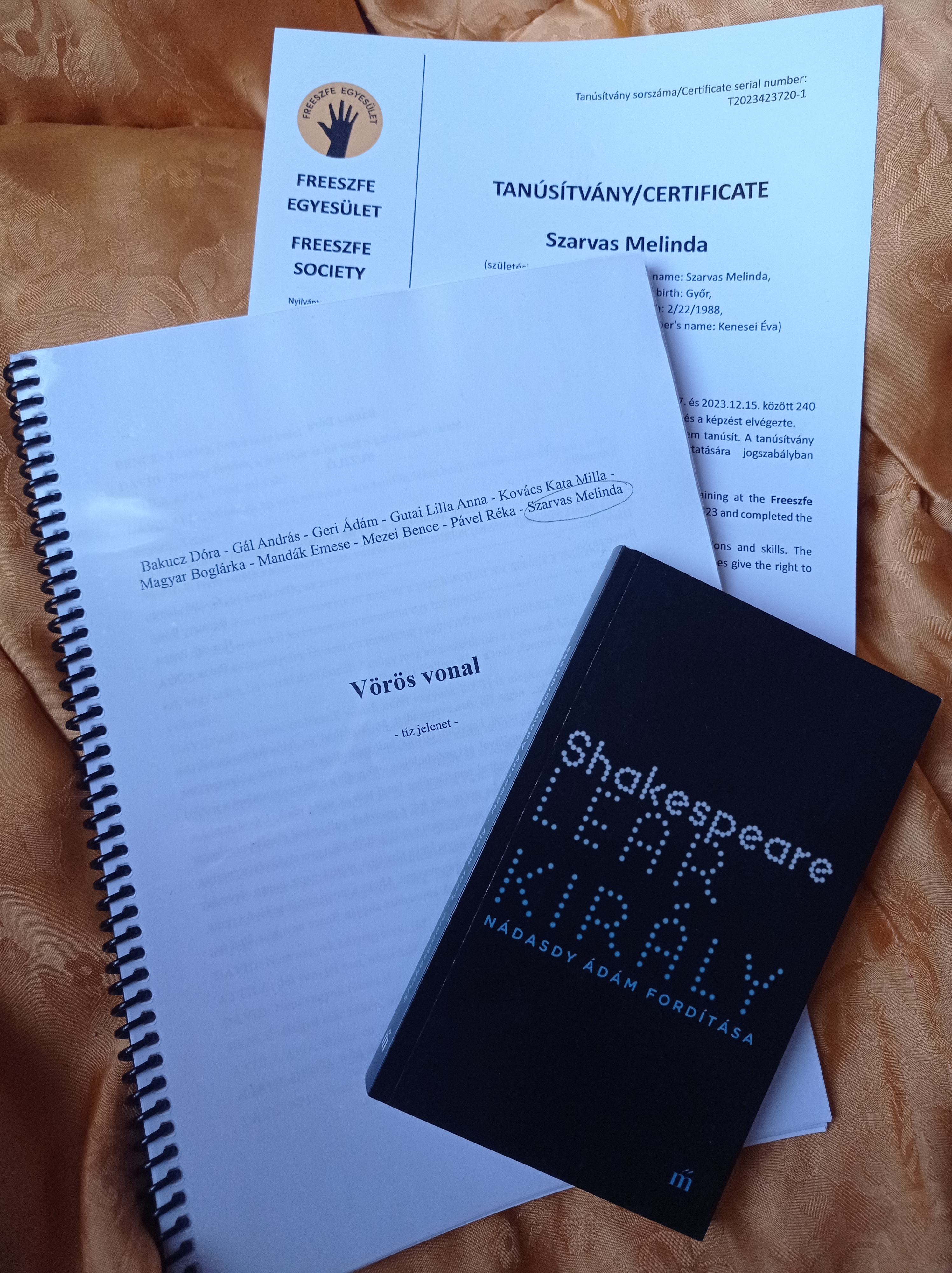 Vörös vonal/Posztumusz