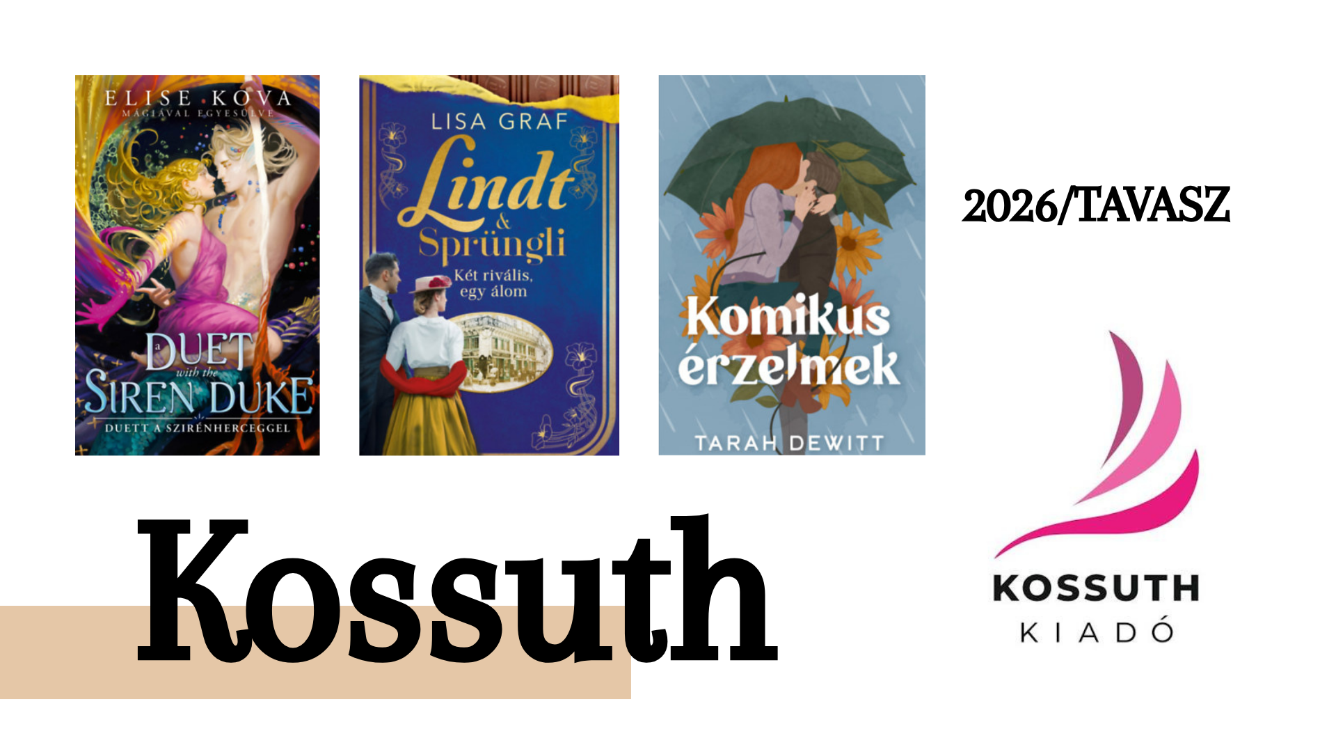Tavaszom a Kossuth Kiadónál